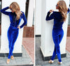 Velvet Tracksuit Two Piece Women Set Hoodies Sweatshirt & Skinny Pants Velour 2pcs Sets Female Clothing Fitness Sporting Suits