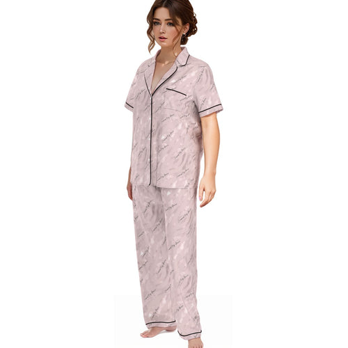 All-over print Women'S Trousers Pajamas Set