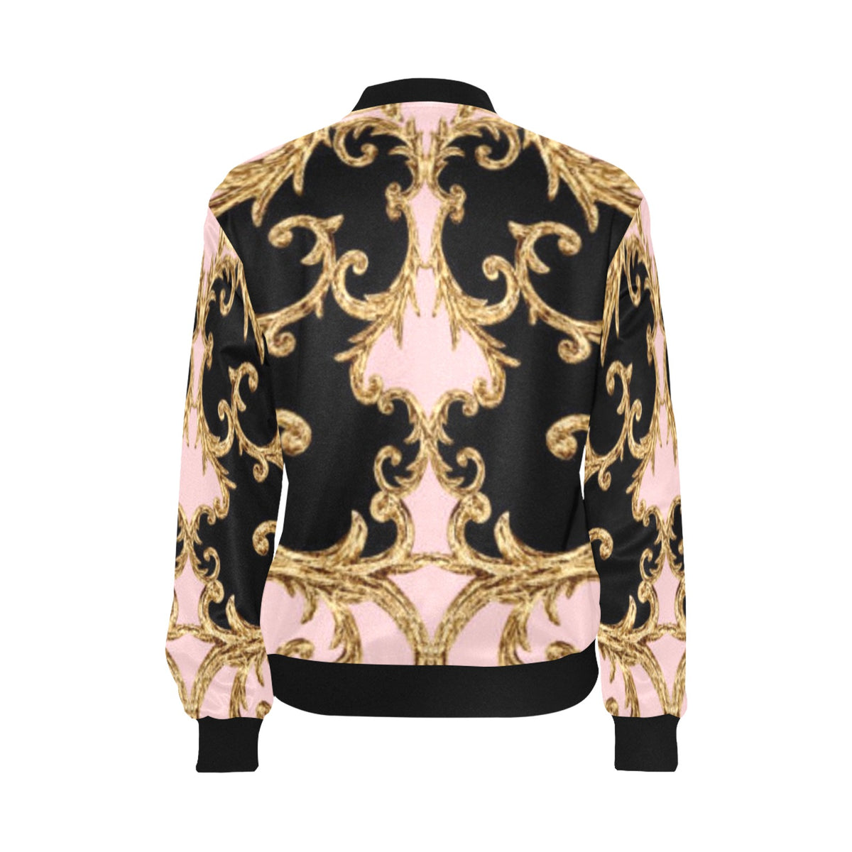 Women's All Over Print Bomber Jacket(Model H36)