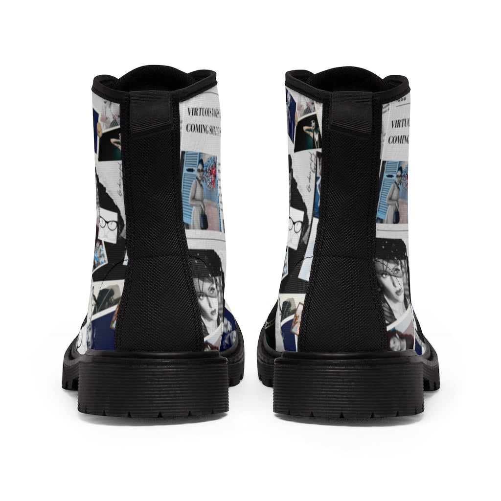 Women's Canvas Boots